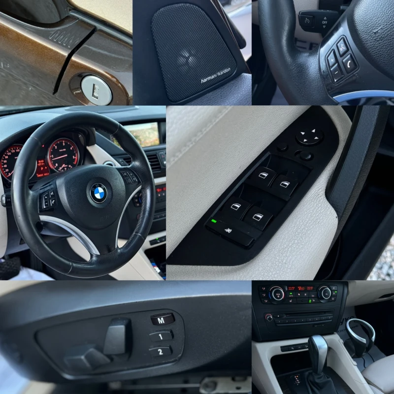 BMW X1 2.0D 204кс 4x4 НАВИ KYLESS-GO L7 ПОДГРЕВ КОЖА FULL, снимка 17 - Автомобили и джипове - 47497084