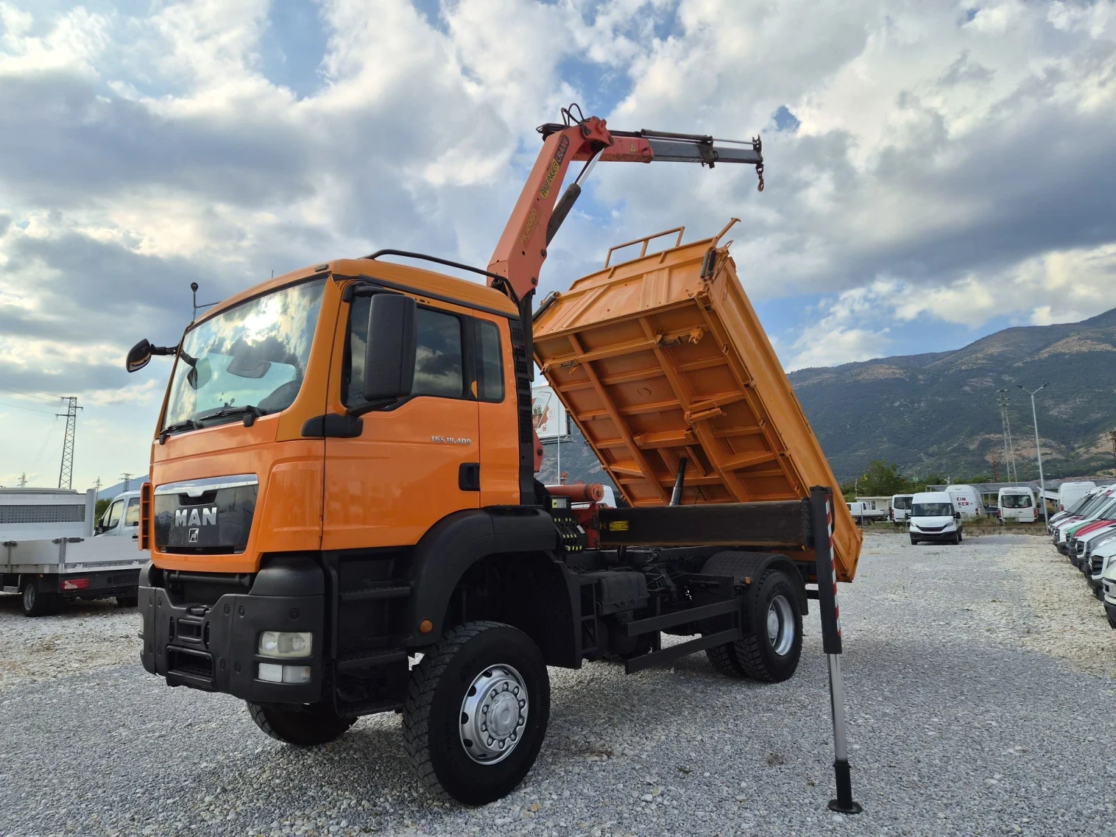 Man Tgs 18.400 * 4 x 4 * Климатик * Palfinger 12000