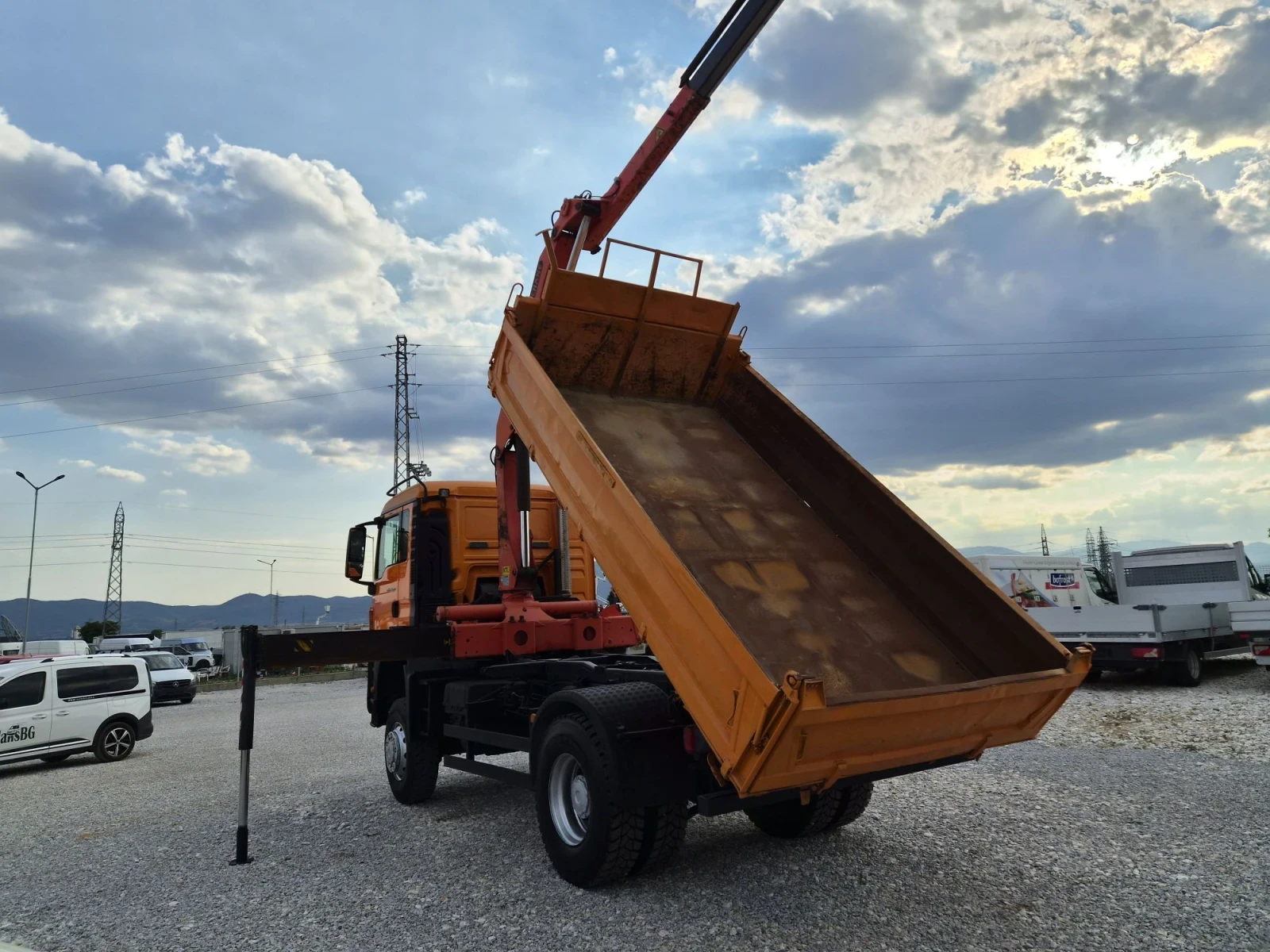 Man Tgs 18.400 * 4 x 4 * Климатик * Palfinger 12000, снимка 3 - Камиони - 55631007