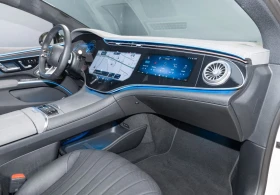 Mercedes-Benz EQS 450+ /AMG/4MATIC/HYPERSCREEN/BURM/PANO/125kWh/360/, снимка 15