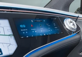 Mercedes-Benz EQS 450+ /AMG/4MATIC/HYPERSCREEN/BURM/PANO/125kWh/360/, снимка 11