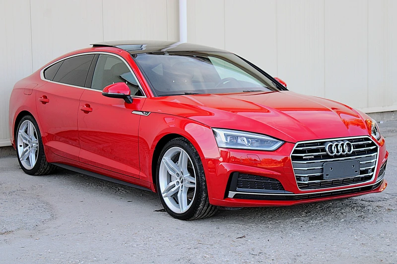 Audi A5 3.0TDI/S-LINE/SPORTBACK/QUATTRO/KAMERA/DISTRONIC, снимка 3 - Автомобили и джипове - 47739128