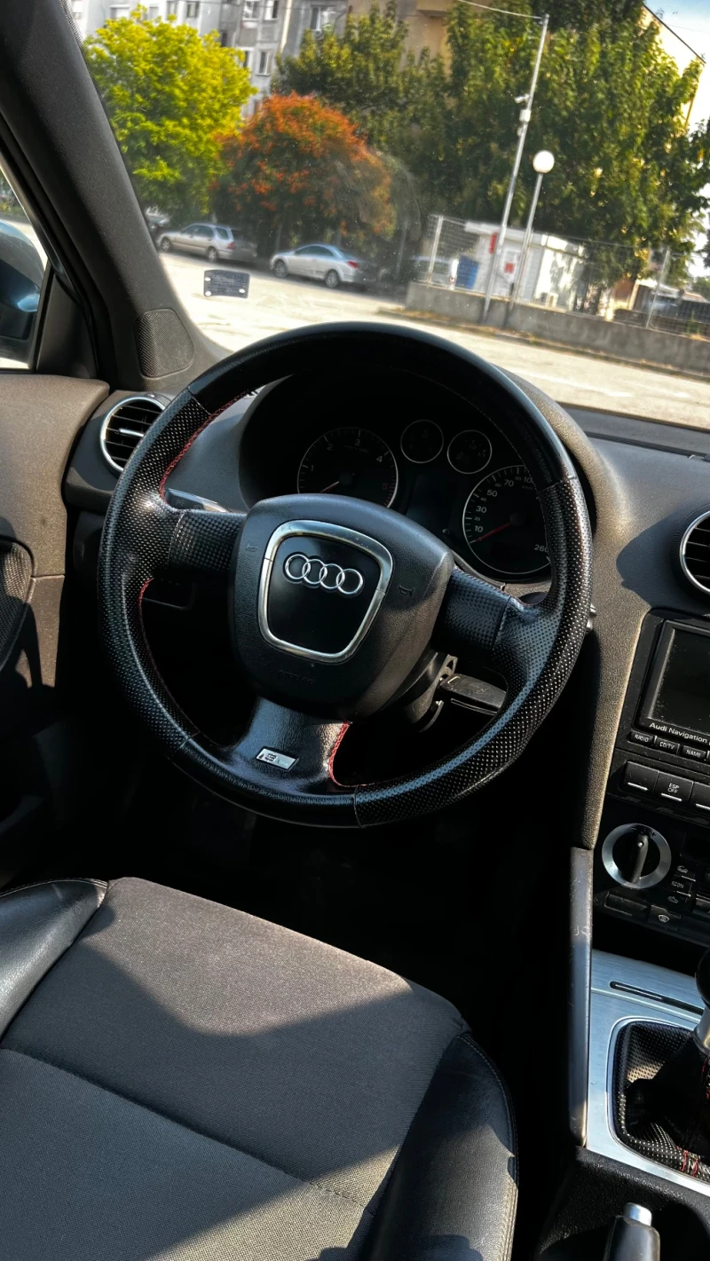 Audi A3 2, 0 TDi S-line Панорама , снимка 11 - Автомобили и джипове - 48636982