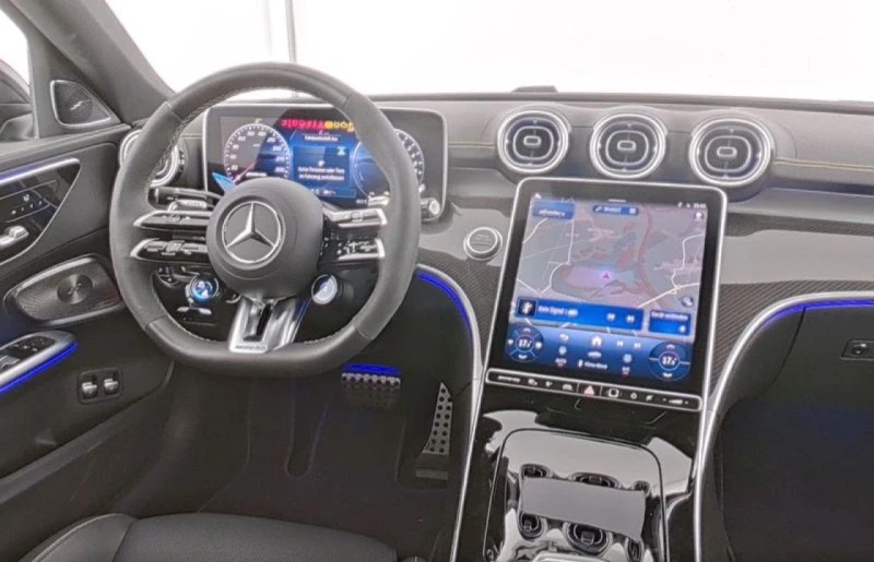 Mercedes-Benz C 63 AMG 4-MATIC E-PERFORMANCE BURMESTER 360 NIGHT-PAKET, снимка 6 - Автомобили и джипове - 52877901