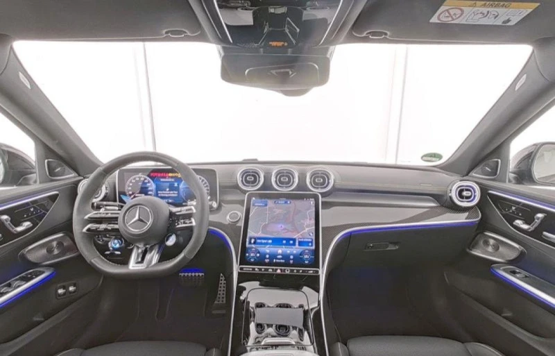 Mercedes-Benz C 63 AMG 4-MATIC E-PERFORMANCE BURMESTER 360 NIGHT-PAKET, снимка 5 - Автомобили и джипове - 52877901