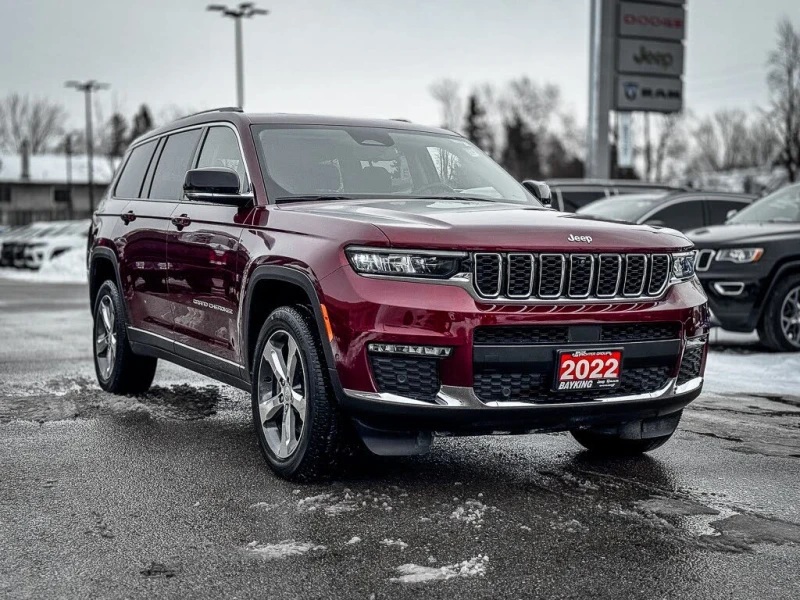 Jeep Grand cherokee L* Limited* 4WD* АвтоКредит* (ЦЕНА ДО БГ), снимка 3 - Автомобили и джипове - 53459780