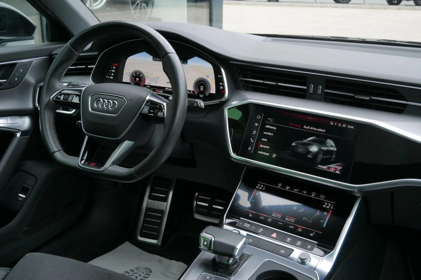 Audi A6 50TDI FULL MATRIX B&O 360CAM 21  | Mobile.bg   11