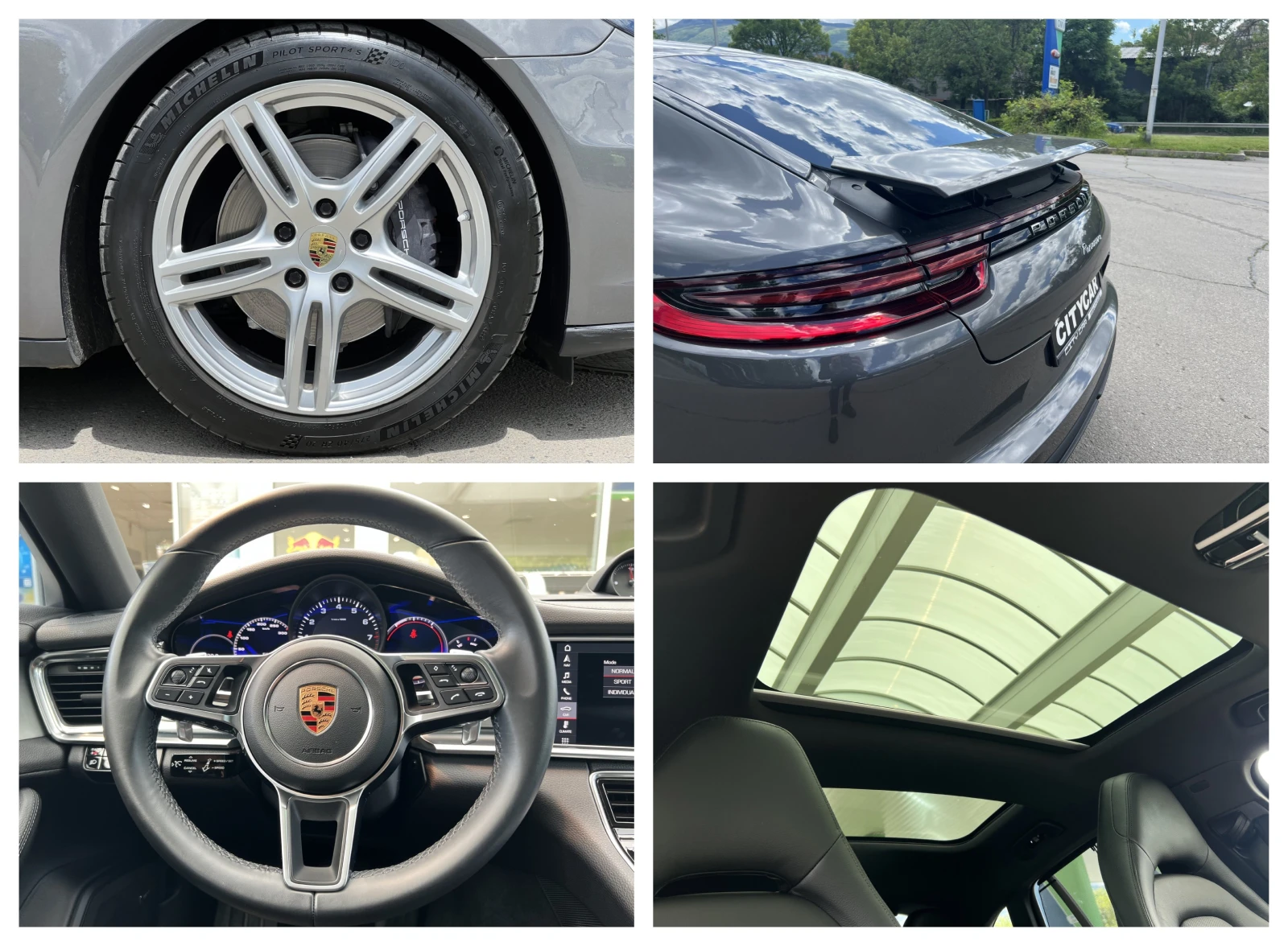 Porsche Panamera 3.0 V6 / 4-МЕСТЕН / PANO / BOSE / CAMERA / LED / , снимка 17 - Автомобили и джипове - 54787300