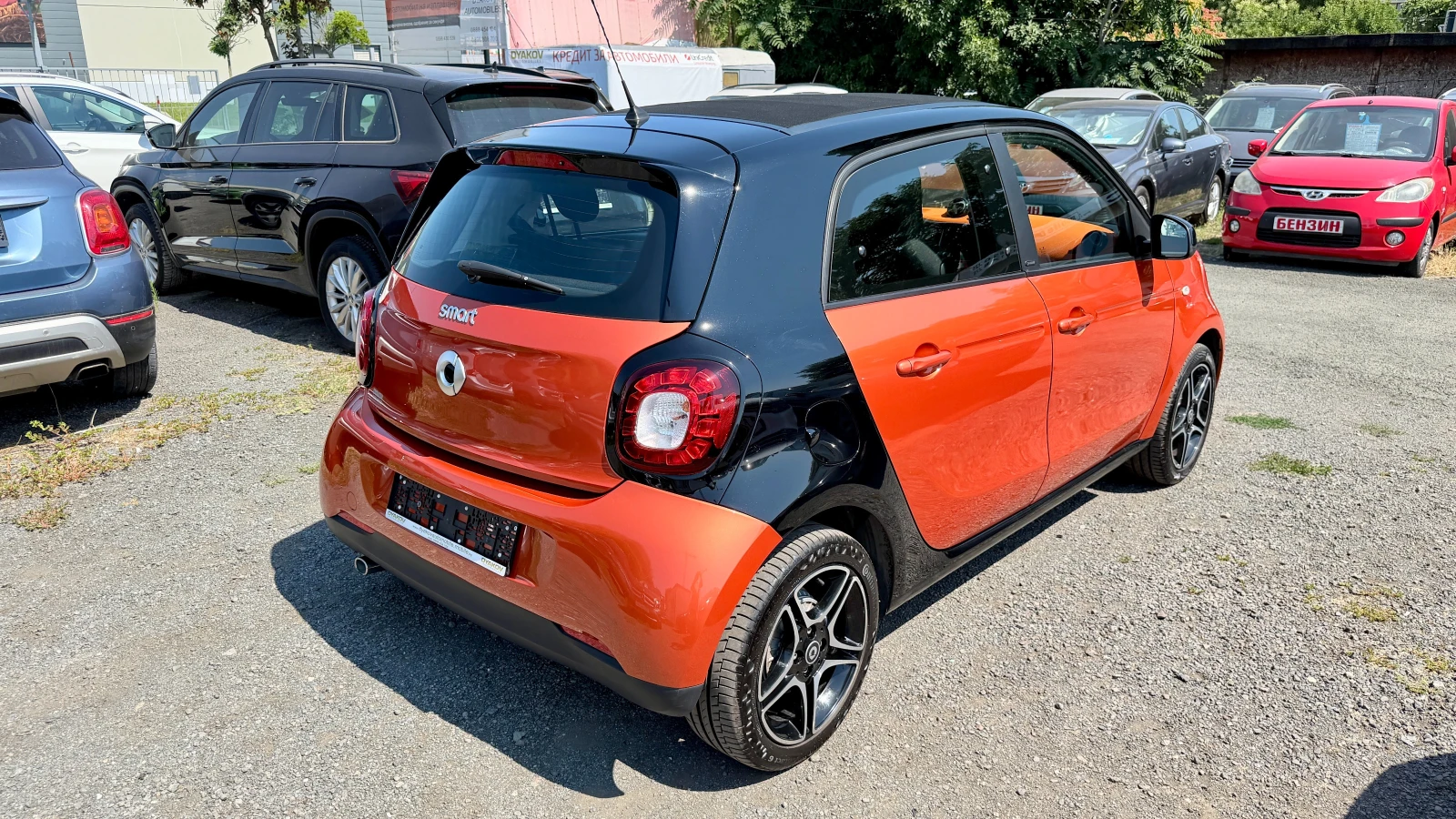 Smart Forfour Автоматик, Внос Швейцария, LED, JBL..., снимка 5 - Автомобили и джипове - 55569317