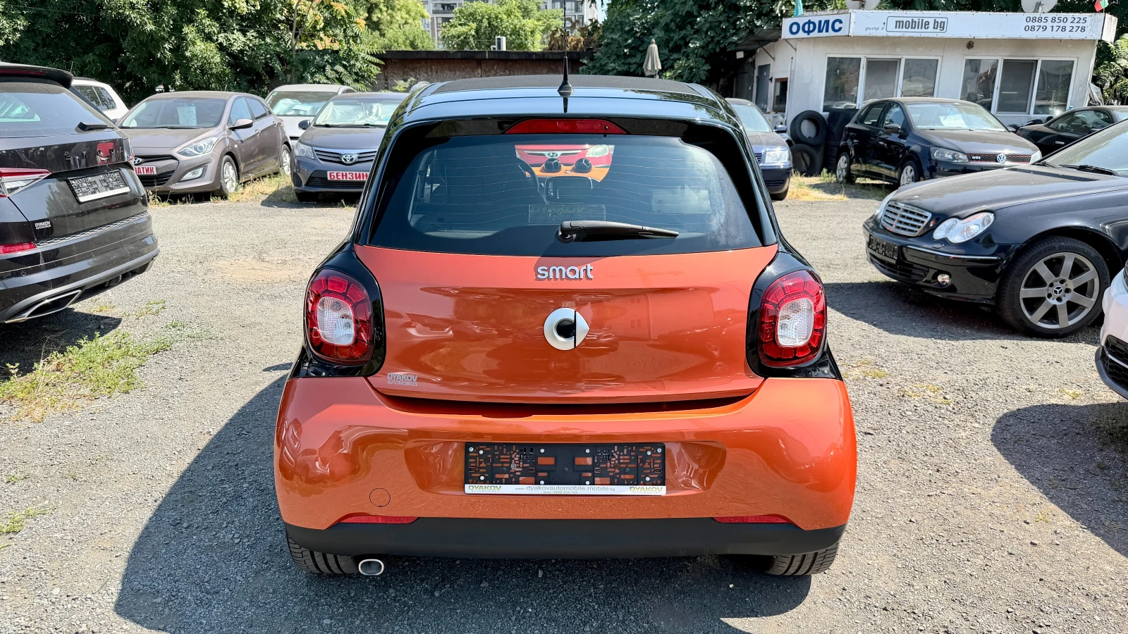 Smart Forfour Автоматик, Внос Швейцария, LED, JBL..., снимка 6 - Автомобили и джипове - 55569317