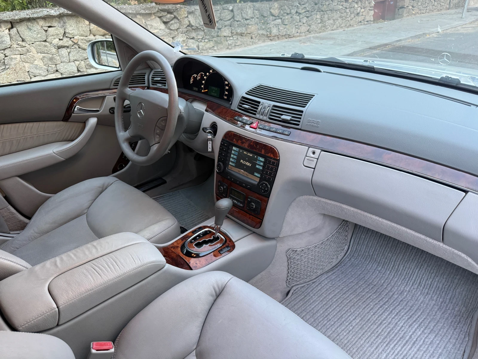 Mercedes-Benz S 320 Отлична* Реален Пробег, снимка 14 - Автомобили и джипове - 55999047