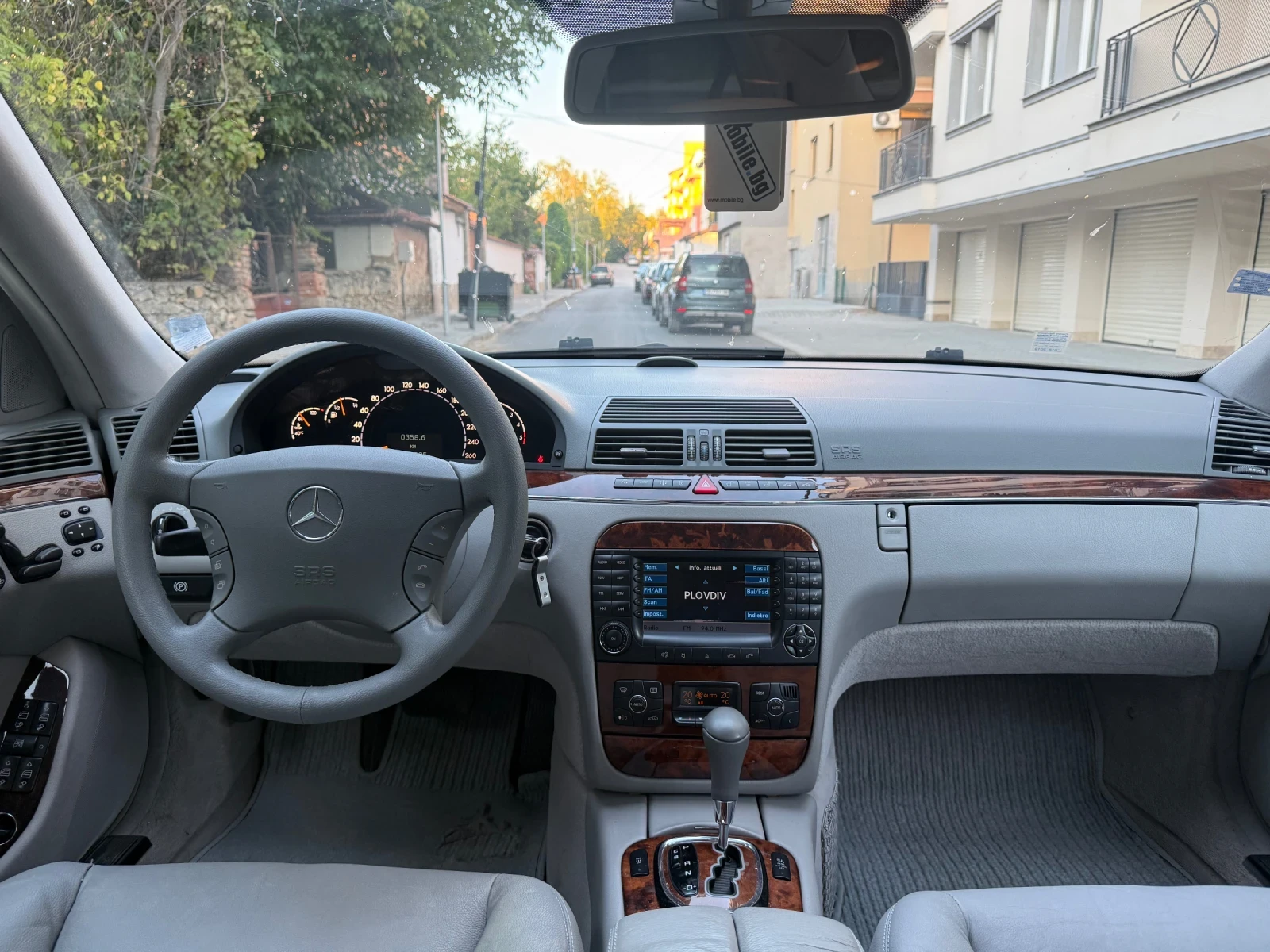 Mercedes-Benz S 320 Отлична* Реален Пробег, снимка 13 - Автомобили и джипове - 55999047