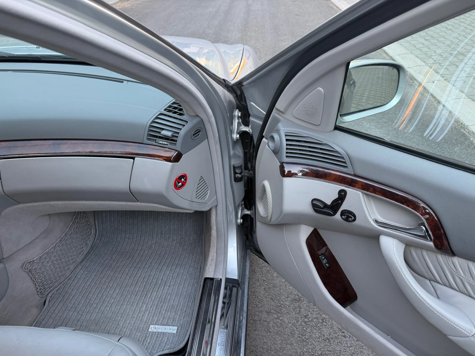 Mercedes-Benz S 320 Отлична* Реален Пробег, снимка 15 - Автомобили и джипове - 55999047