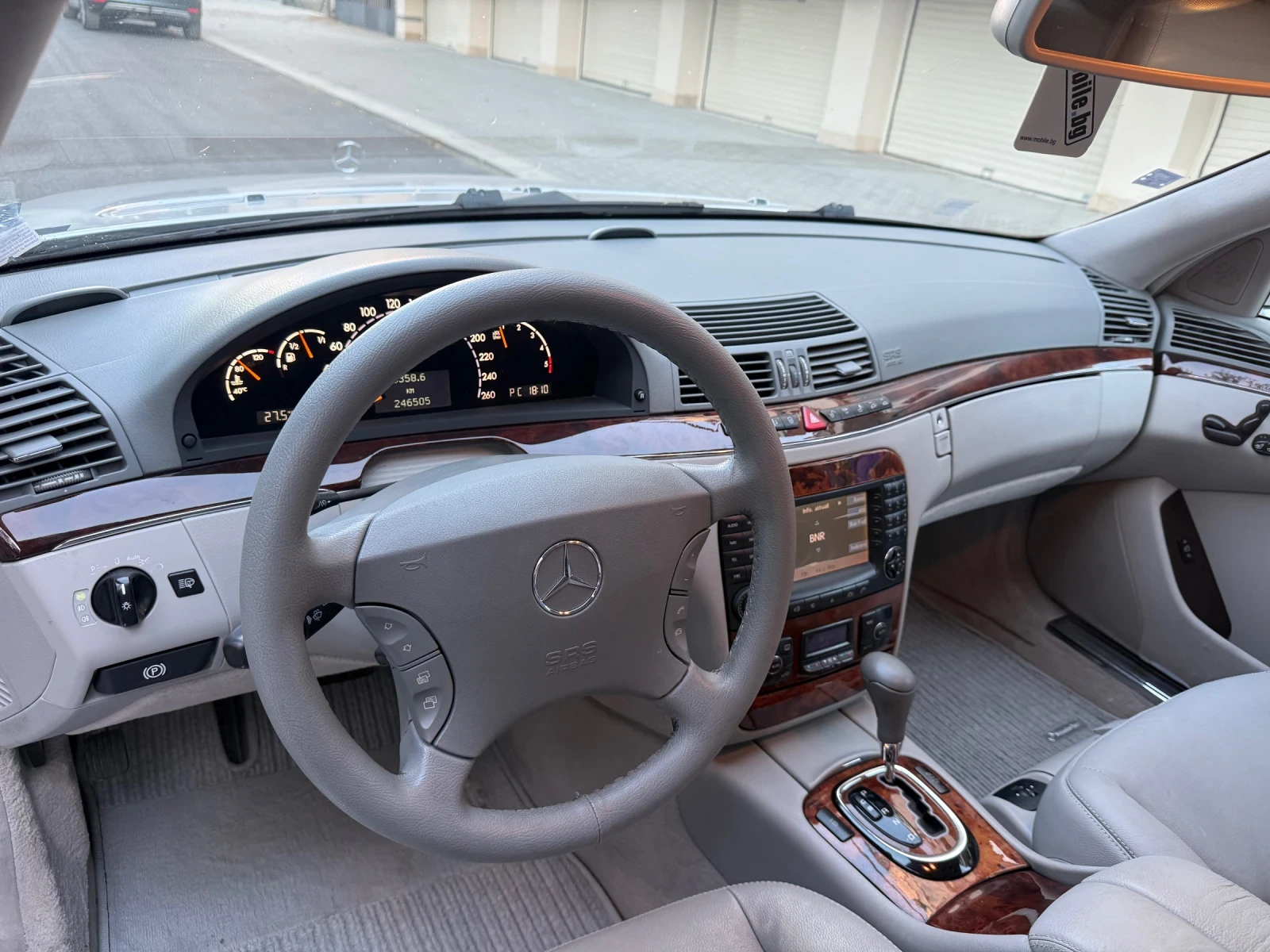 Mercedes-Benz S 320 Отлична* Реален Пробег, снимка 10 - Автомобили и джипове - 55999047