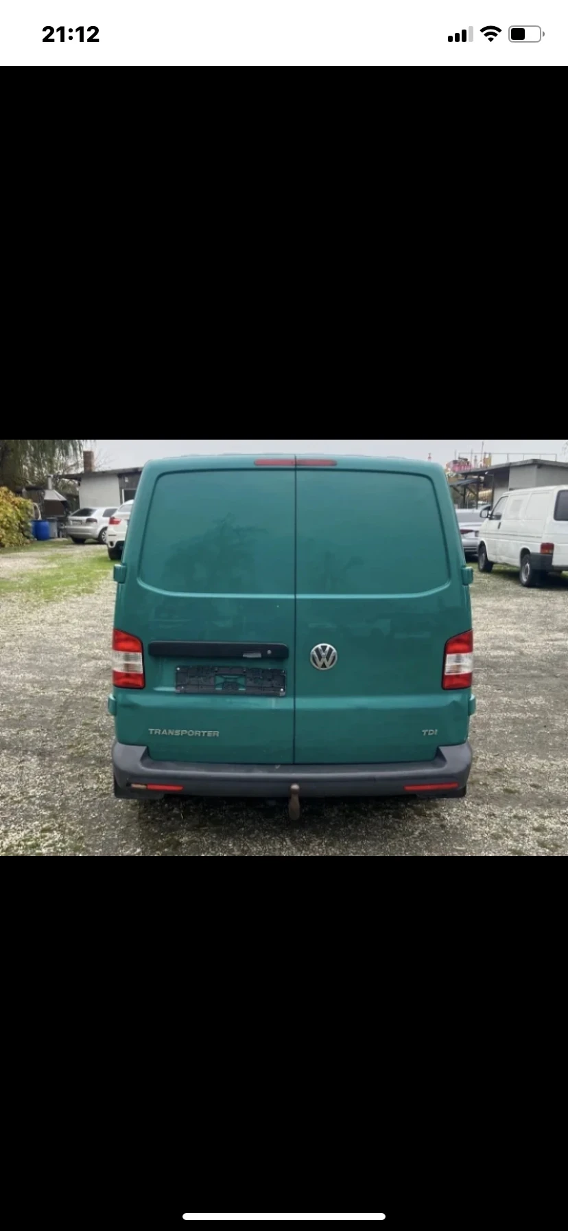 VW T5 2.0D Товаропътнически 6-местен, снимка 5 - Бусове и автобуси - 54512332