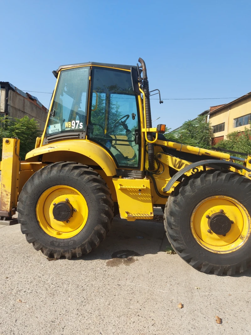 Багер Komatsu WB97S , снимка 2 - Индустриална техника - 47300694