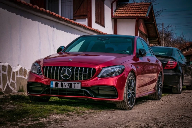 Mercedes-Benz C 43 AMG BITURBO/ 4MATIC / 9G TRONIC/ 360 CAMERA /FACELIFT, снимка 2 - Автомобили и джипове - 47139923