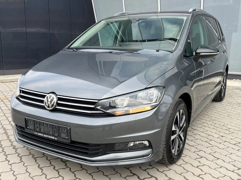 VW Touran 2.0TDI 7места Дистроник Автоматик Нави Камерa, снимка 1 - Автомобили и джипове - 48805868