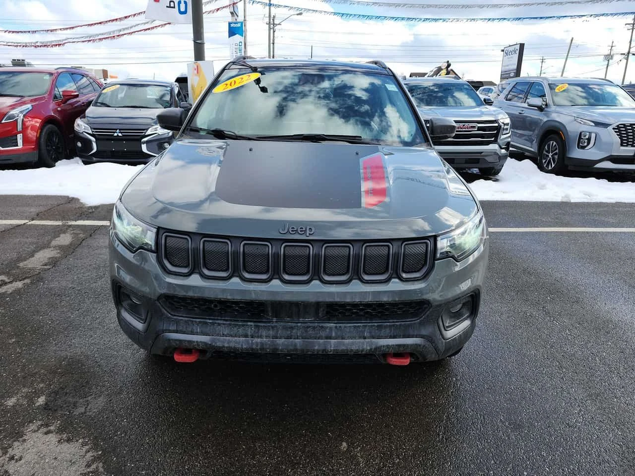 Jeep Compass Trailhawk/CARFAX/ДИСТРОНИК/ПОДГРЕВИ, снимка 2 - Автомобили и джипове - 53912319