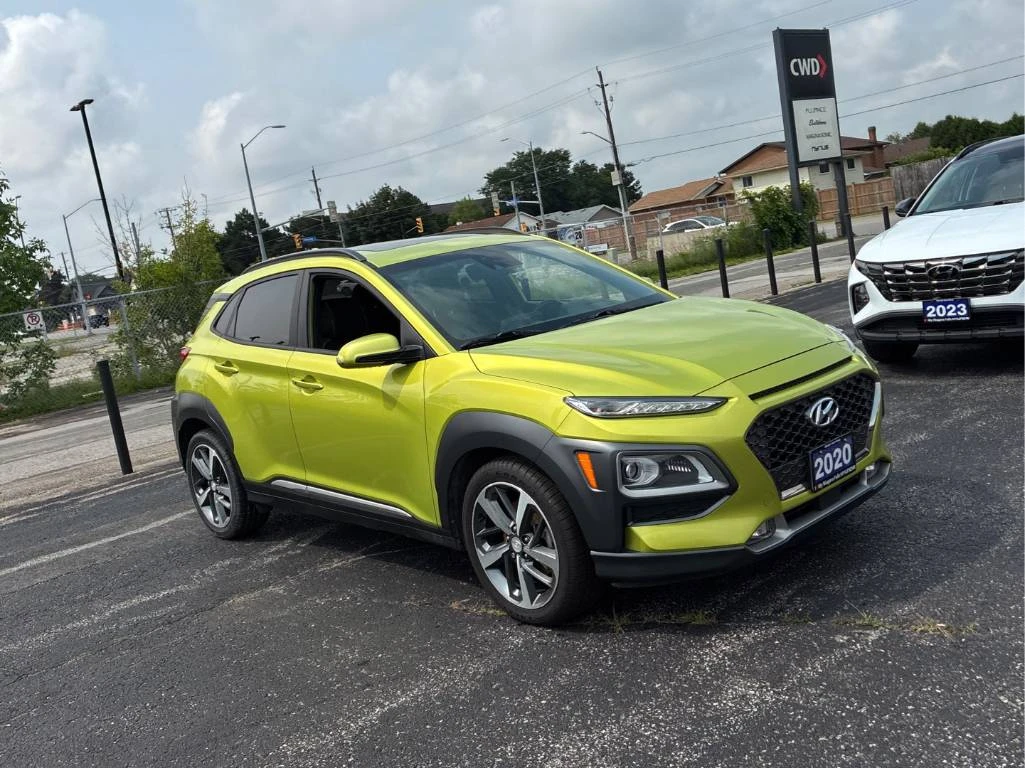 Hyundai Kona 1.6T Ultimate AWD* CARFAX* ОПЦИЯ ЗА ФИНАНСИРАНЕ* , снимка 3 - Автомобили и джипове - 55517800