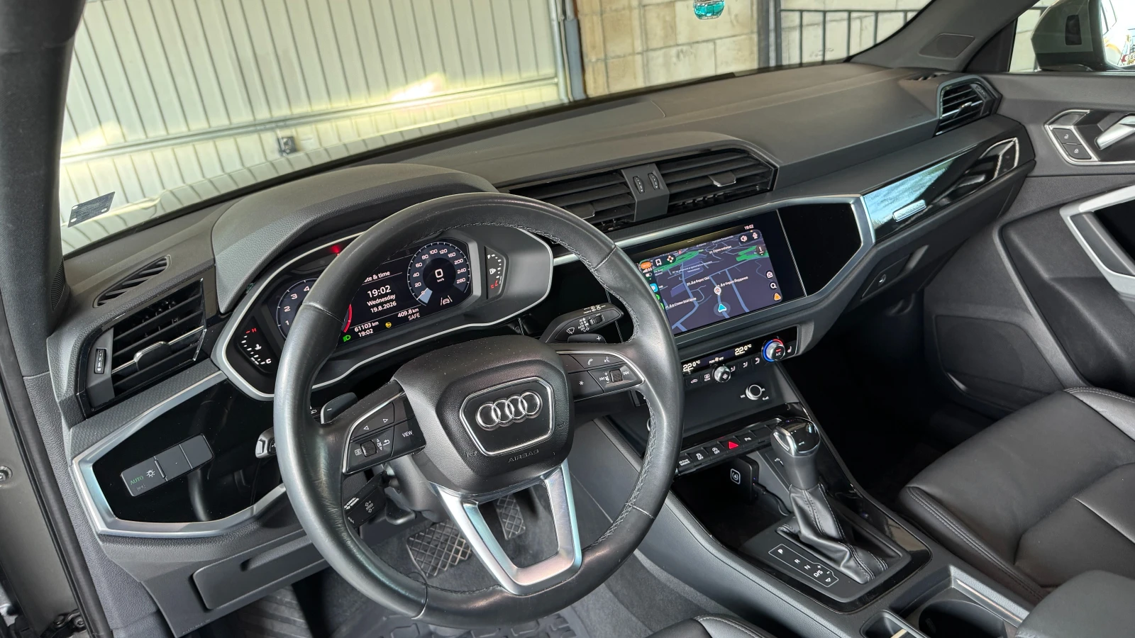 Audi Q3 Audi Q3 2021 45 TFSI QUATTRO S-Line Black Optic, снимка 13 - Автомобили и джипове - 55729956
