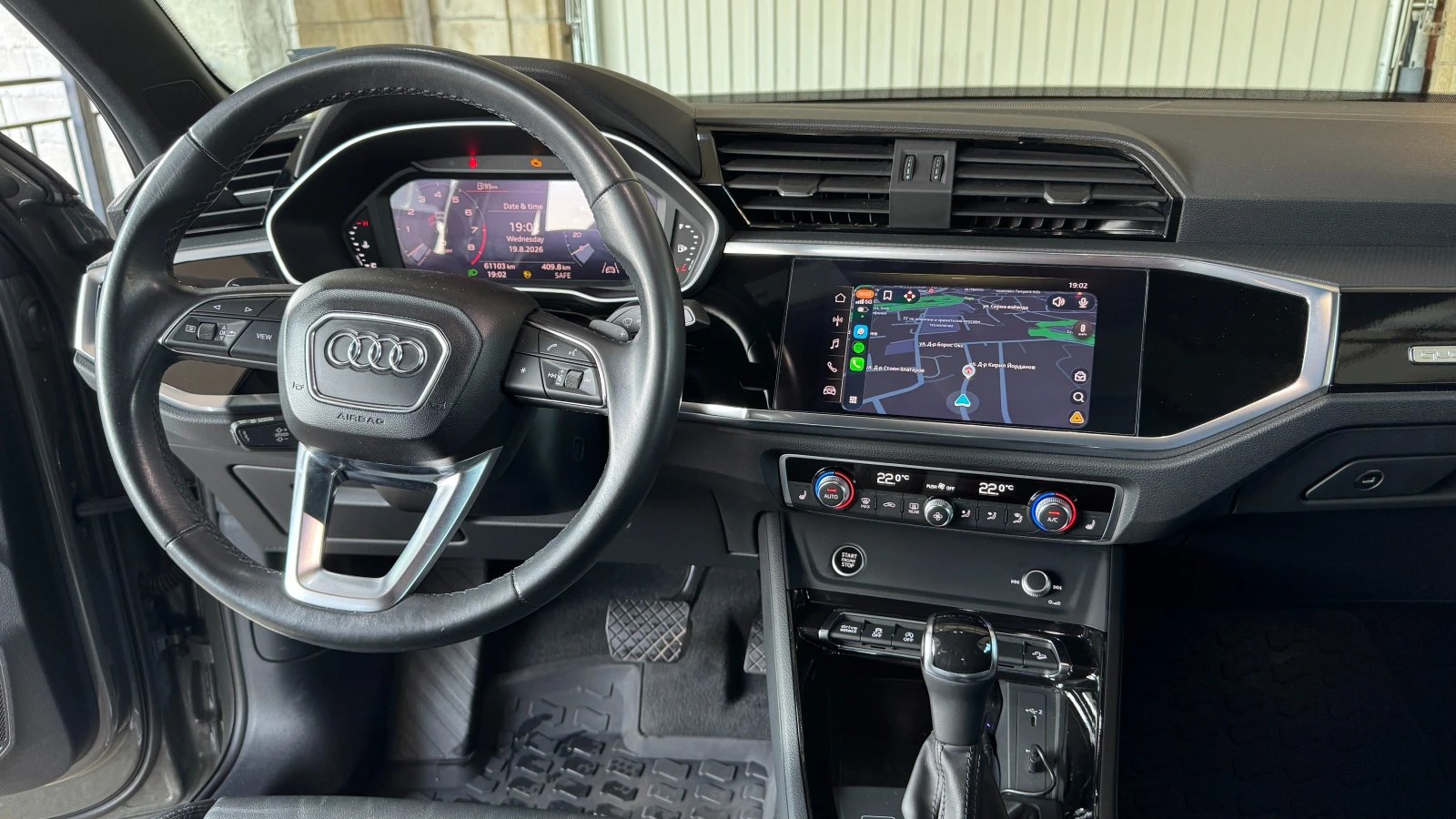 Audi Q3 Audi Q3 2021 45 TFSI QUATTRO S-Line Black Optic, снимка 14 - Автомобили и джипове - 55729956