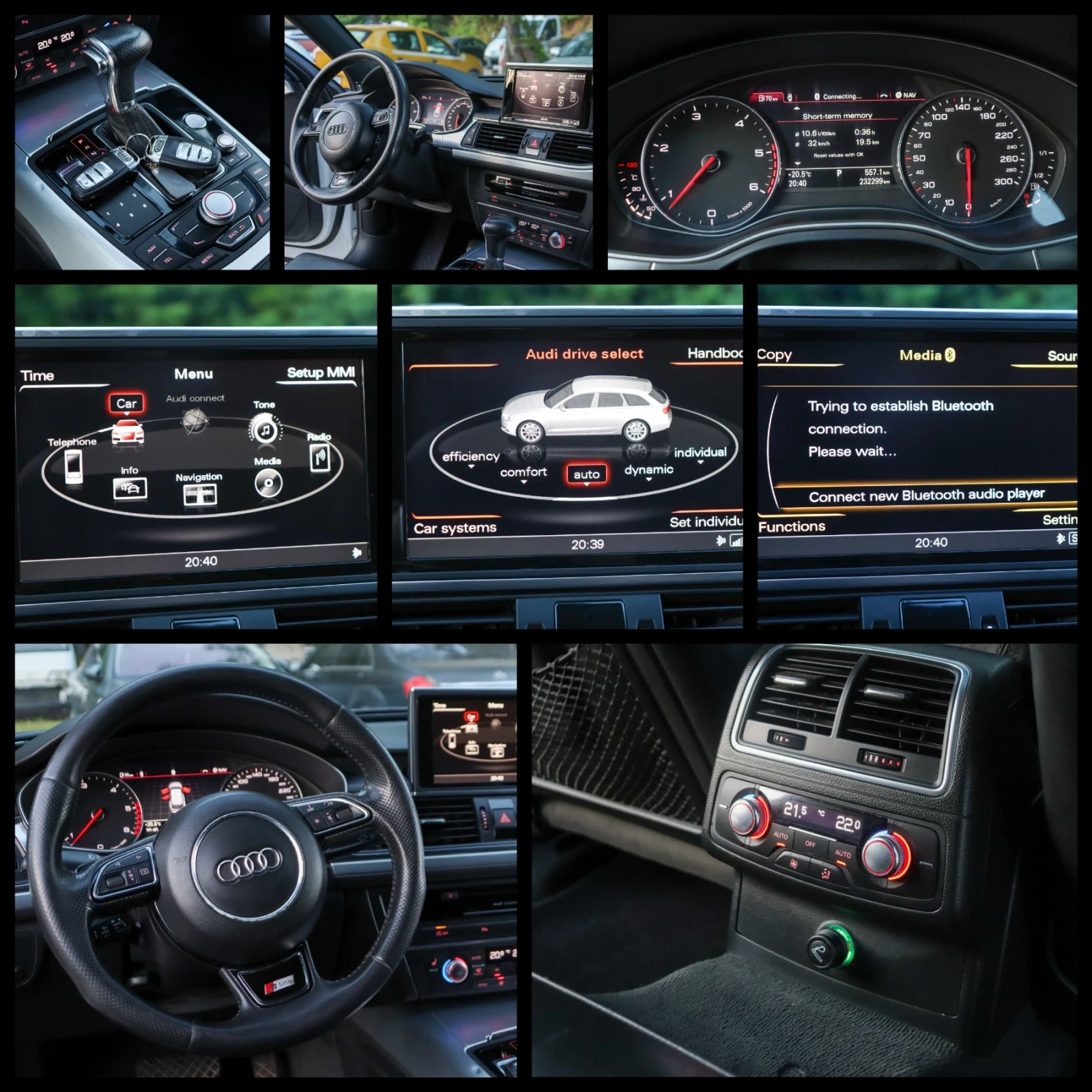 Audi A6 3.0TDI3xSlineActiveSoundPano, снимка 15 - Автомобили и джипове - 54783582