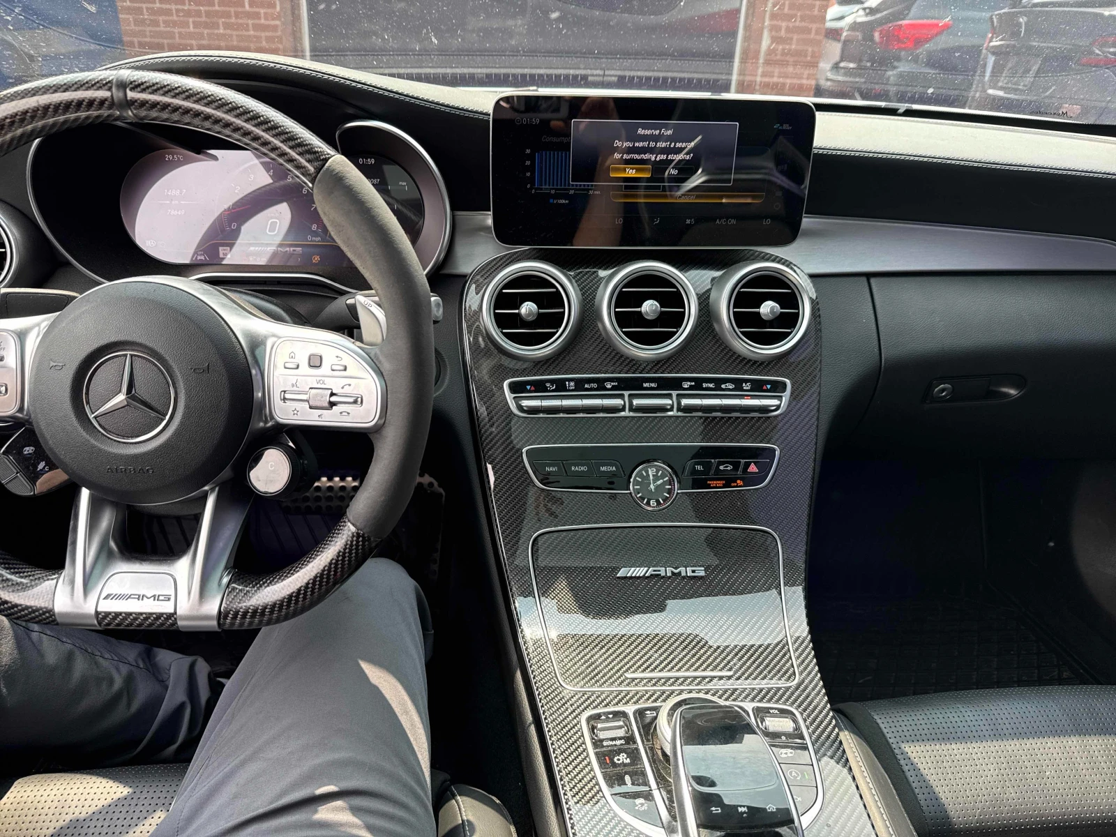 Mercedes-Benz C 63 AMG C63S/������/�������/Burmester/�����/��������� | Mobile.bg � ����������� 9