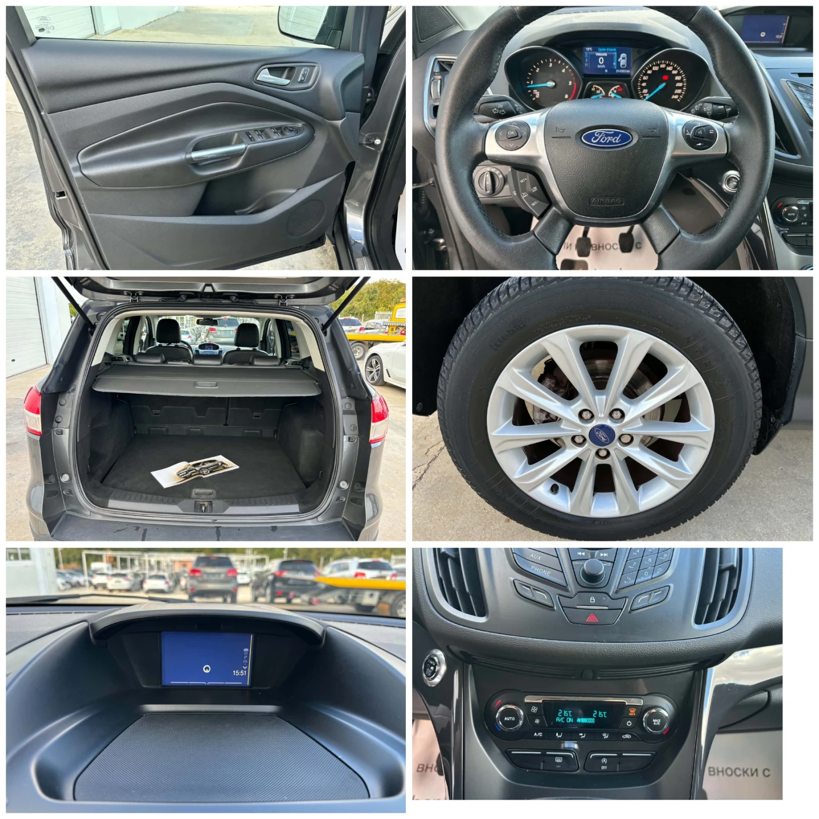 Ford Kuga 2.0tdci 140k.c* TITANIUM* UNIKAT* , снимка 10 - Автомобили и джипове - 56216687