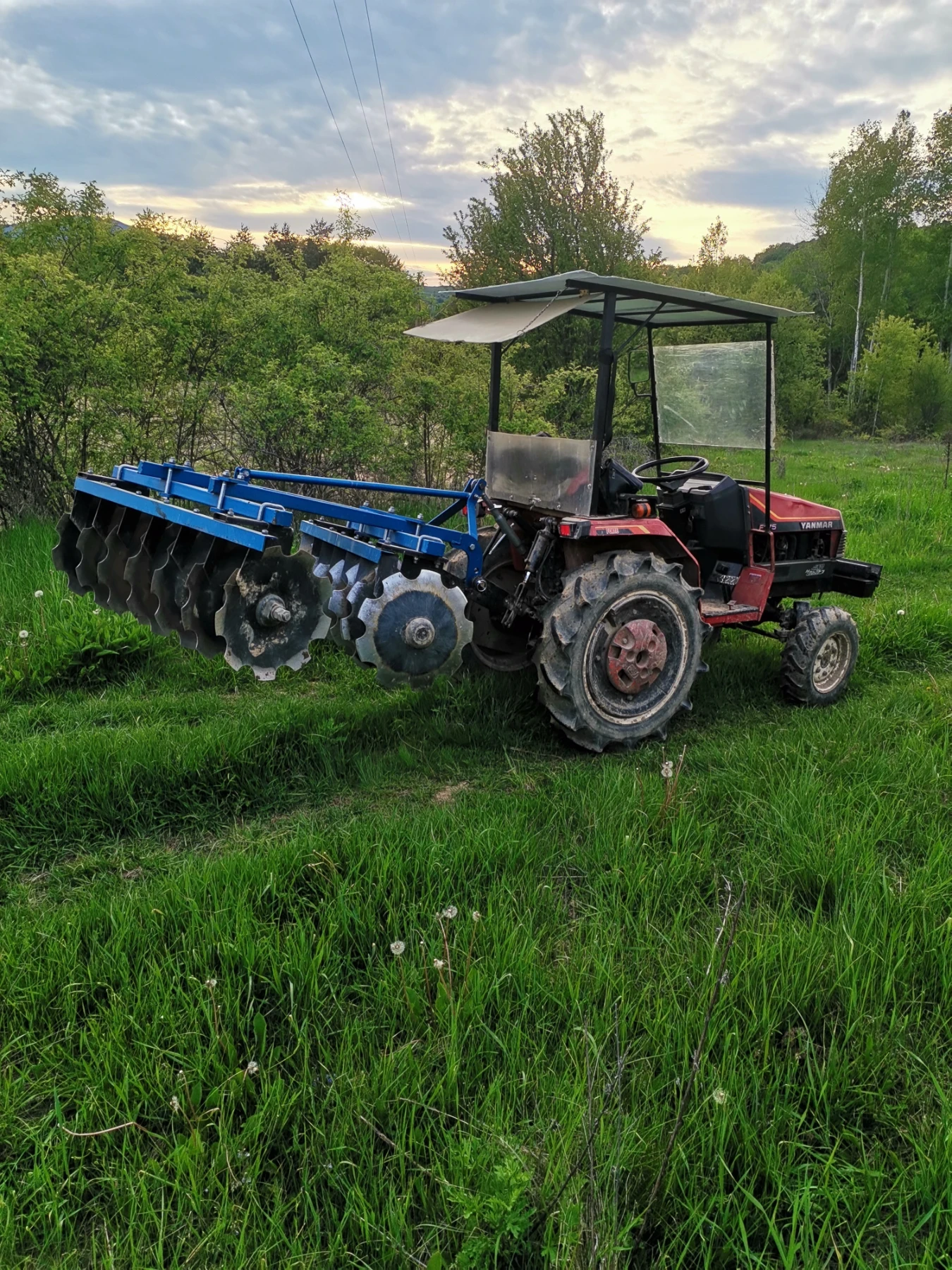 Трактор Yanmar F175 , снимка 1