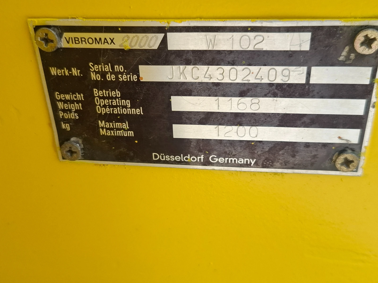 Валяк Друга марка Vibromax2000, снимка 9 - Индустриална техника - 56196251