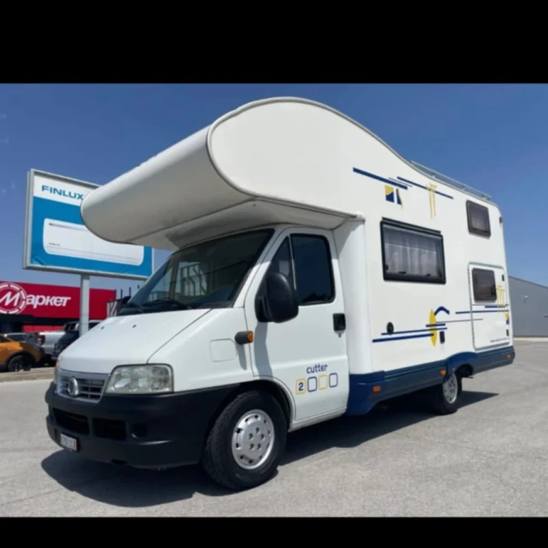 Кемпер Fiat Климатик 2.8jtd, снимка 2 - Каравани и кемпери - 52859665