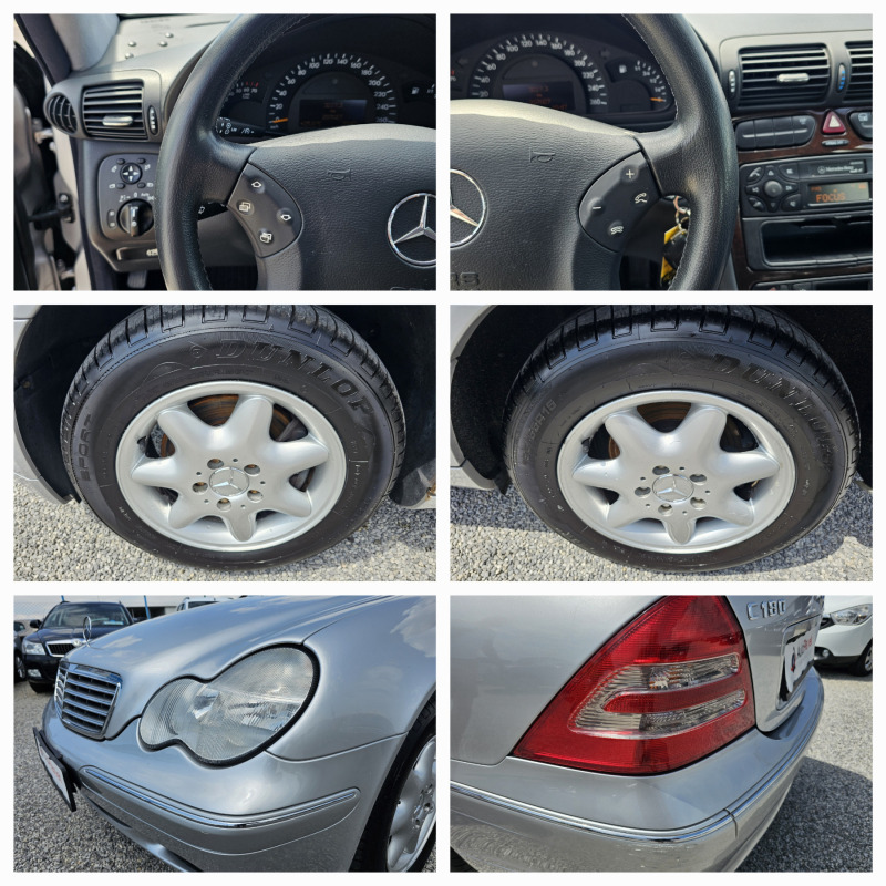 Mercedes-Benz C 180 2.0 benzin , снимка 15 - Автомобили и джипове - 46384386
