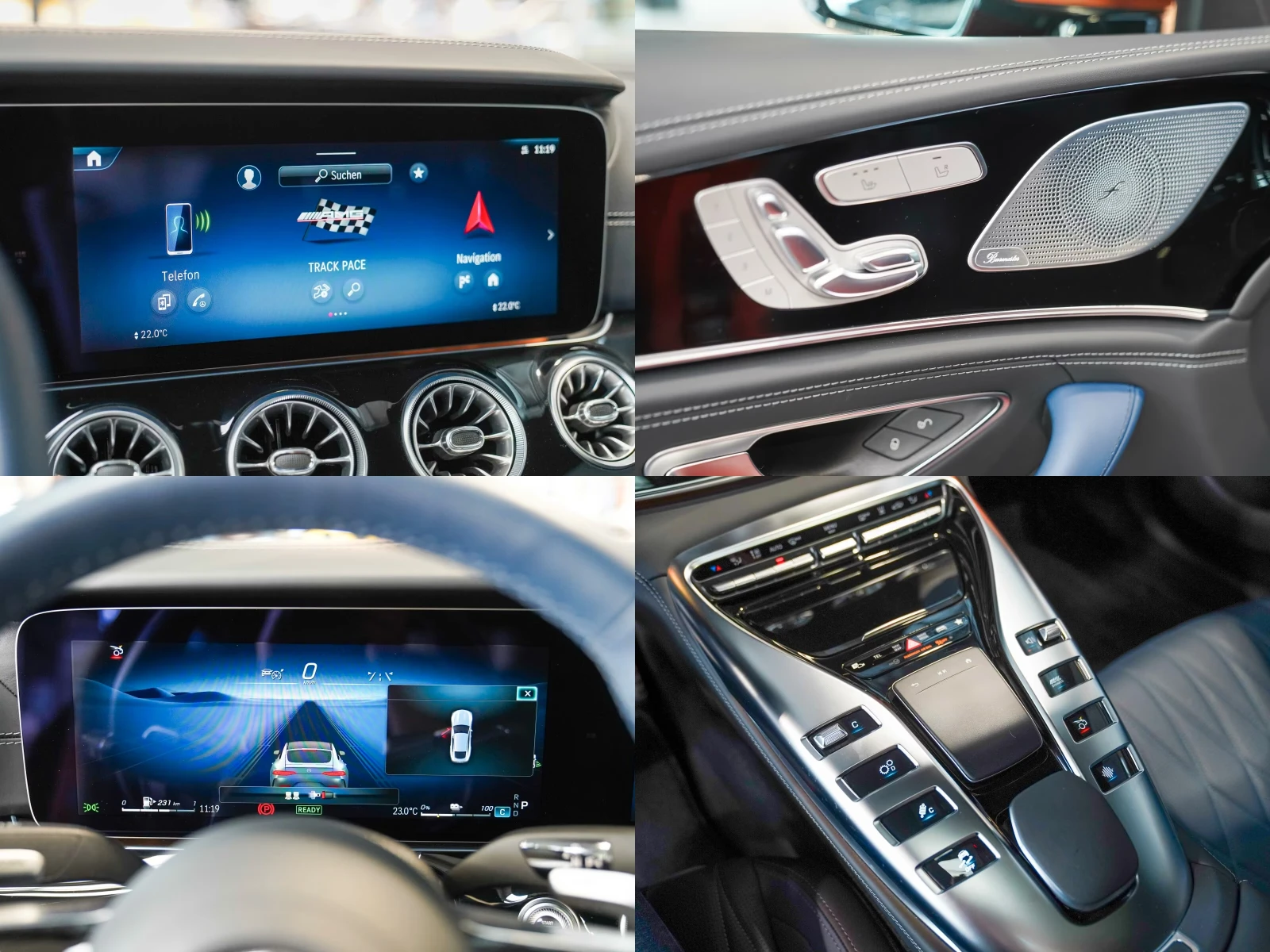 Mercedes-Benz AMG GT 63 S E PERF./843HP/PANO/BURM./167h, снимка 16 - Автомобили и джипове - 53926943