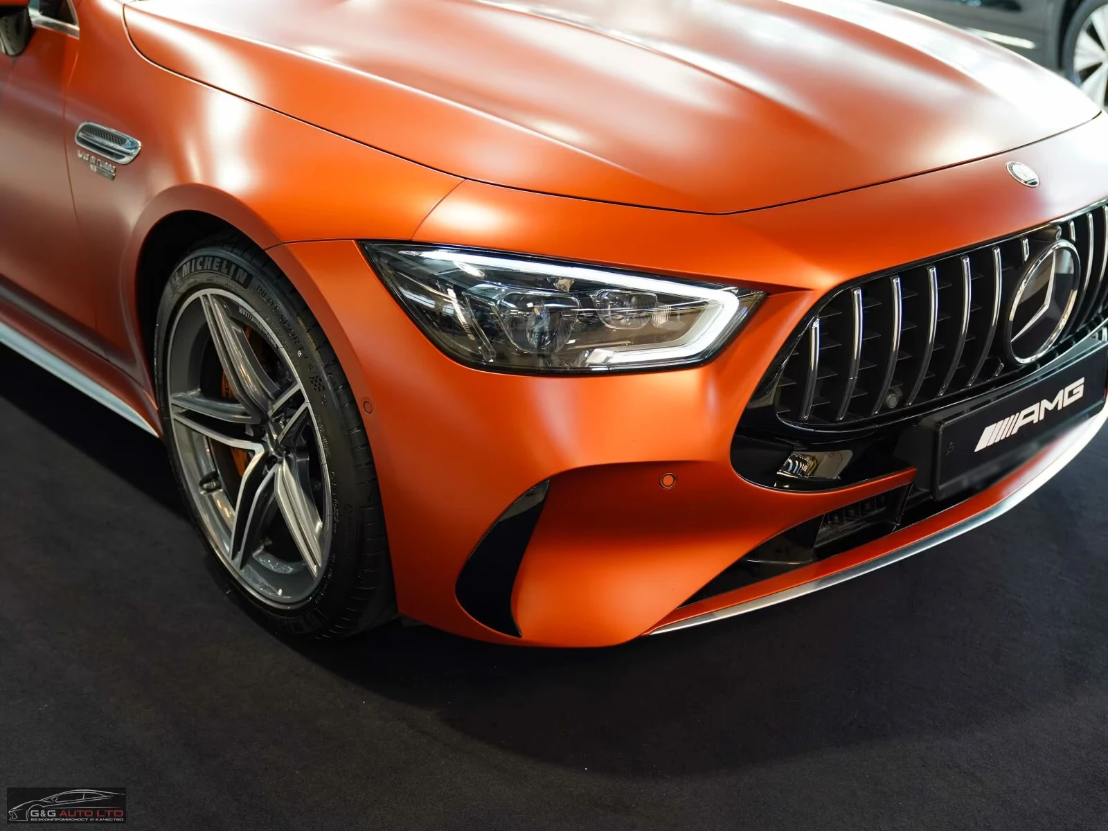 Mercedes-Benz AMG GT 63 S E PERF./843HP/PANO/BURM./167h, снимка 3 - Автомобили и джипове - 53926943