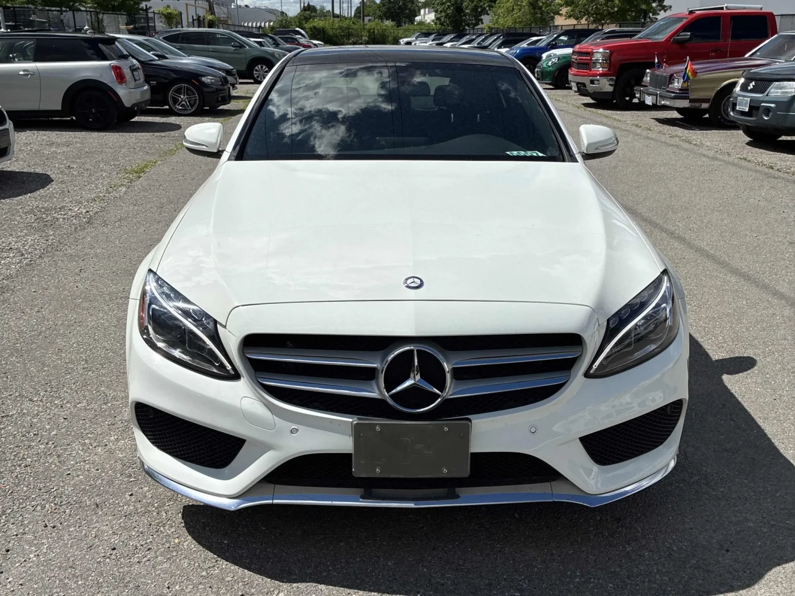 Mercedes-Benz C 400 AMG Optic* LED* Burmester* Memory* Panorama* Кожа*, снимка 3 - Автомобили и джипове - 54915590
