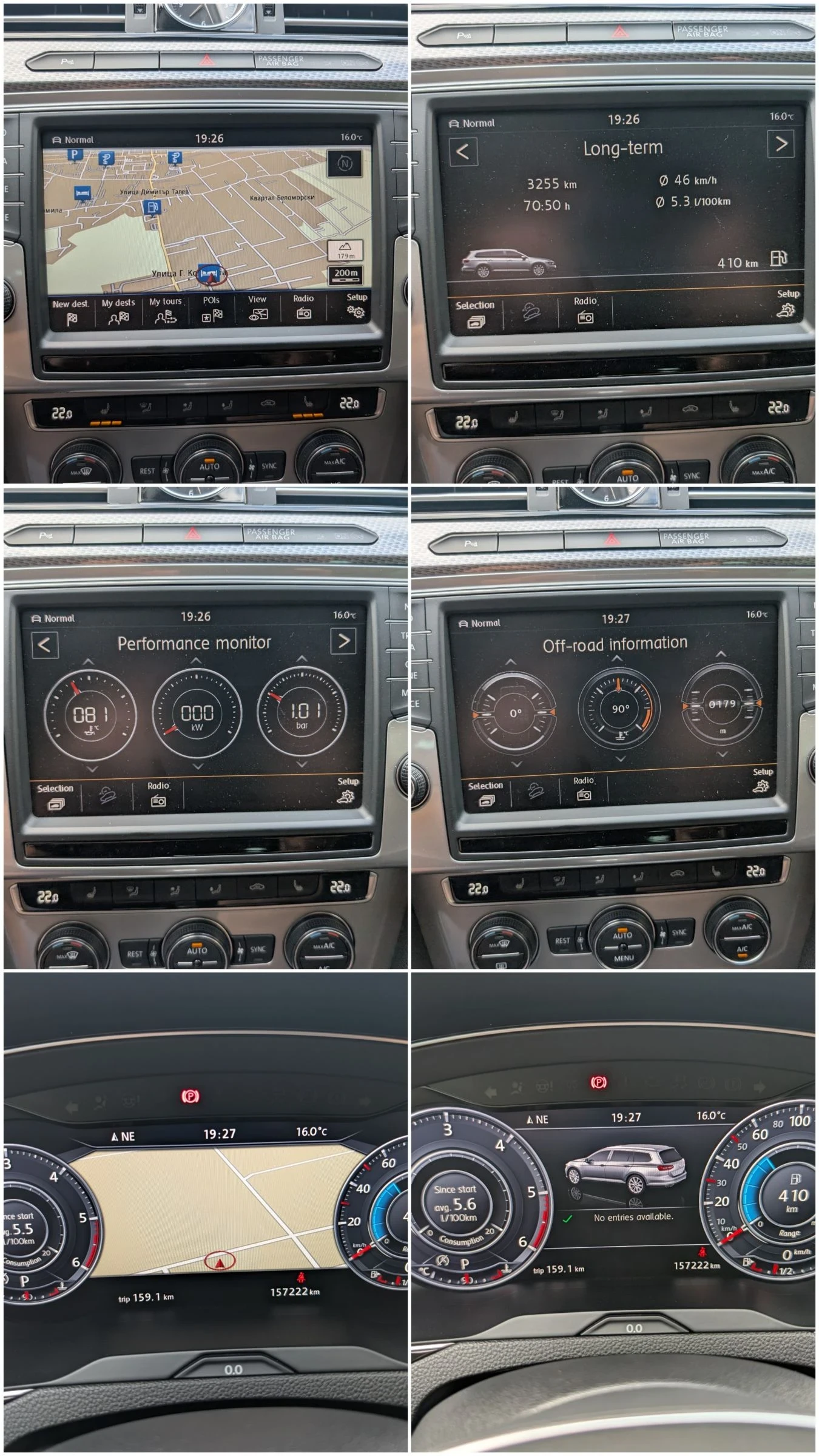 VW Passat Alltrack* 190кс.* 4x4* Digital* Дистроник* LED, снимка 14 - Автомобили и джипове - 55058608