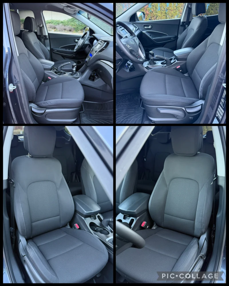 Hyundai Santa fe 2.2 CRDI/197kc/6ck/4x4/Камера/KeyLessGo/BiXenon, снимка 7 - Автомобили и джипове - 52809679