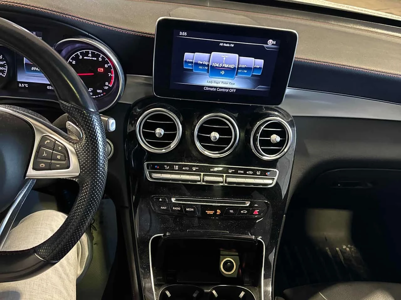 Mercedes-Benz GLC 43 AMG CARFAX/ПАНОРАМА/ПОДГРЕВИ/BURMESTER, снимка 9 - Автомобили и джипове - 53929209