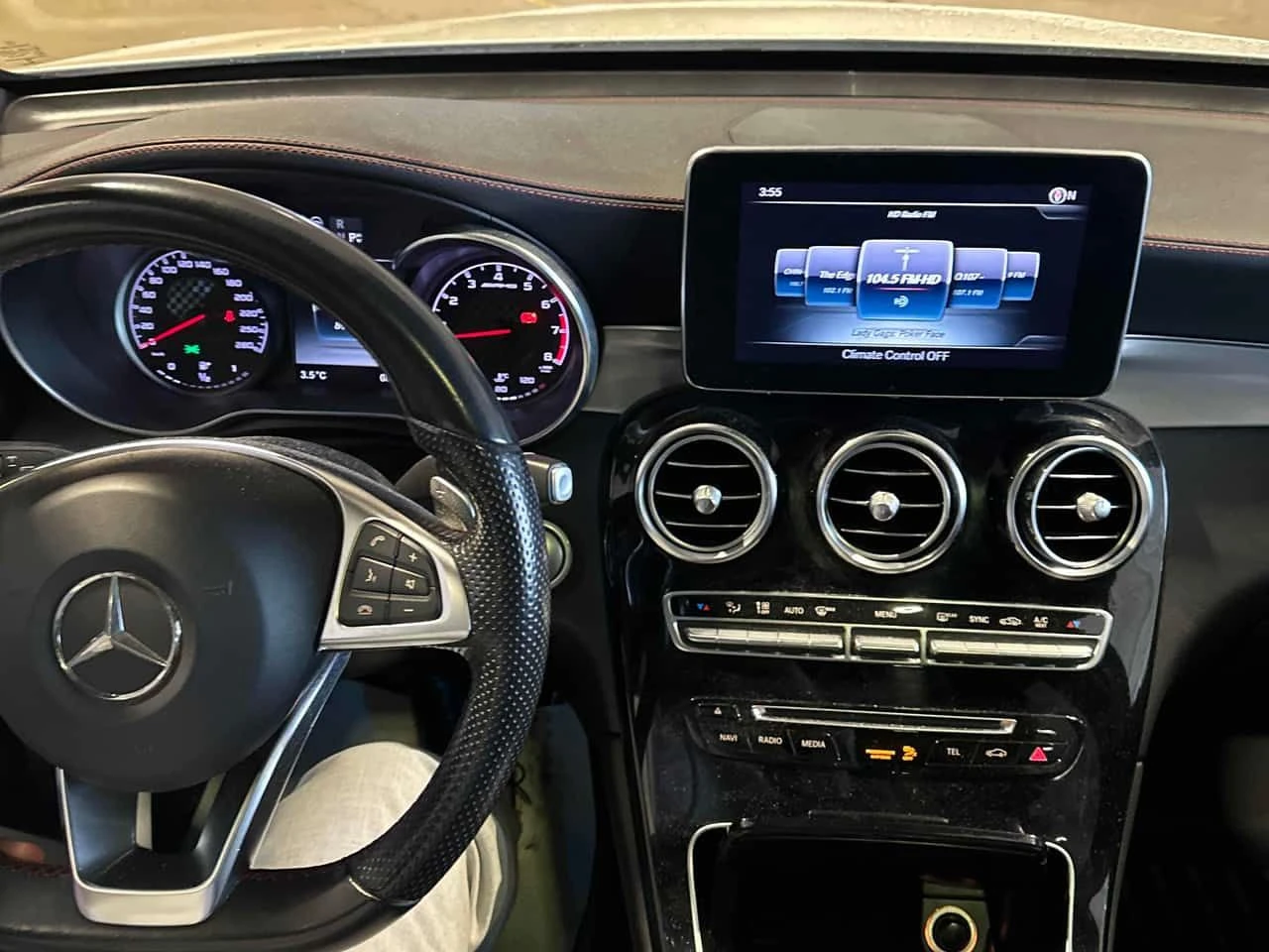 Mercedes-Benz GLC 43 AMG CARFAX/ПАНОРАМА/ПОДГРЕВИ/BURMESTER, снимка 10 - Автомобили и джипове - 53929209