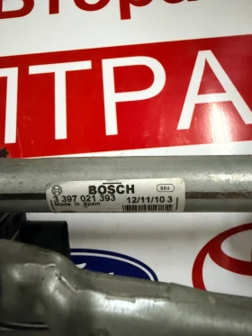 6R1955023C Моторче с механизъм предни чистачки SEAT IBIZA 2012 3397021393 6R1955119A 0390241566, снимка 3