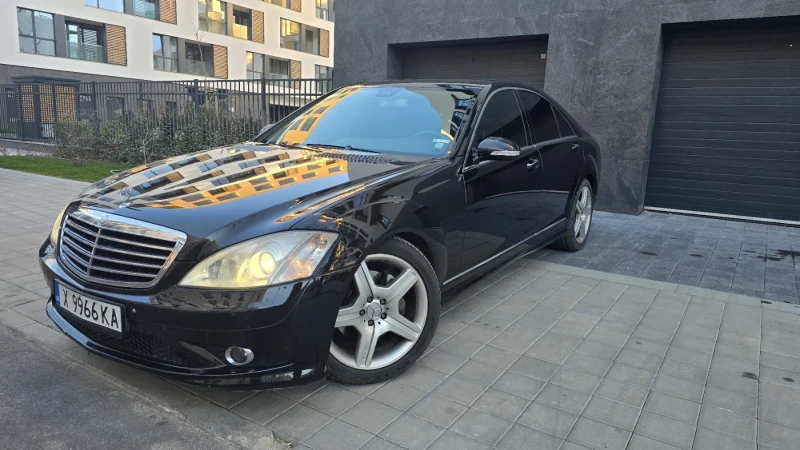 Mercedes-Benz S 350 ГАЗ/НАПЪЛНО ОБСЛУЖЕНА.AIR MATIC, снимка 1 - Автомобили и джипове - 48854548