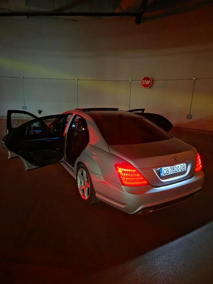 Mercedes-Benz S 550 Facelift+ AMG, Keyless, Airmatic, Обслужена!!!, снимка 7 - Автомобили и джипове - 54886264