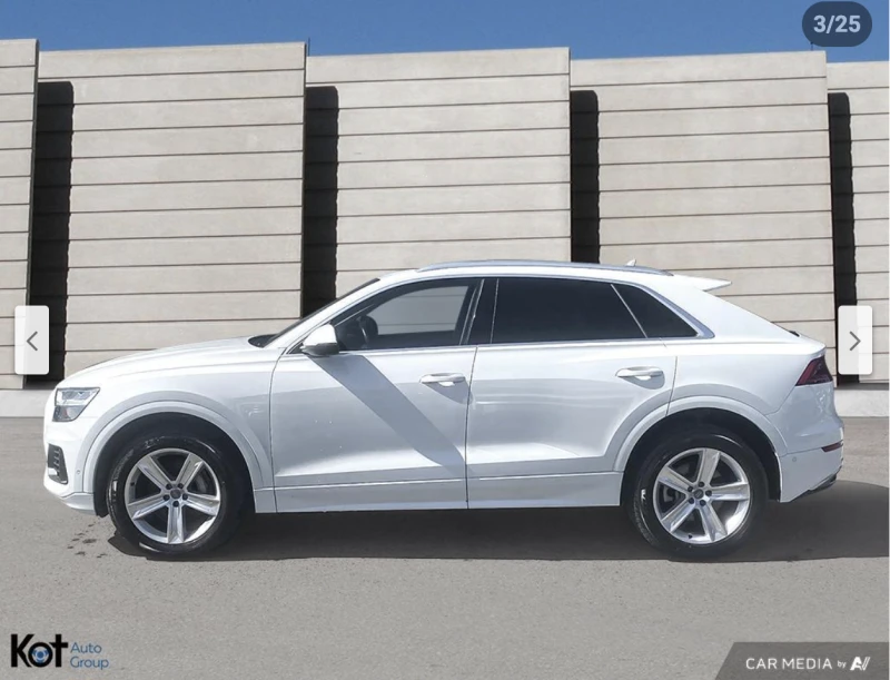 Audi Q8 3.0T* ДИСТРОНИК* ОБДУХВАНЕ* 360КАМЕРА* , снимка 3 - Автомобили и джипове - 52936108