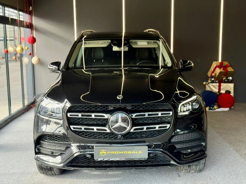 Mercedes-Benz GLS 400 AMG* 7 Местен* Обдух* Burm* Pano* Лизинг, снимка 2 - Автомобили и джипове - 52654179