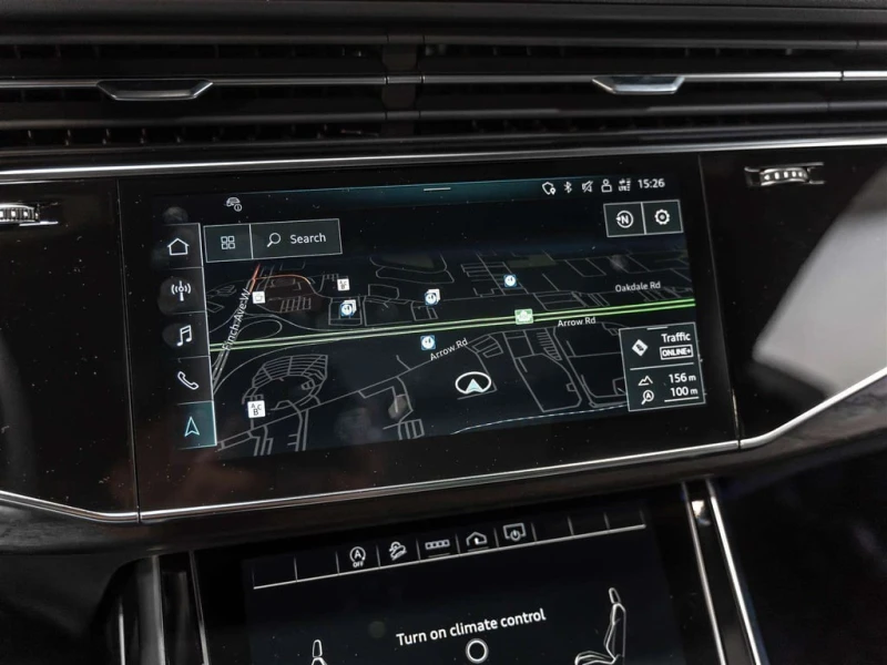 Audi Q8 * quattro Progressiv * CARFAX * ЦЕНА ДО БГ, снимка 17 - Автомобили и джипове - 53384002