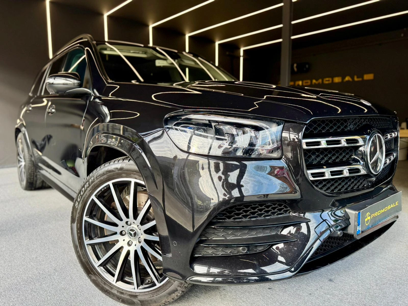 Mercedes-Benz GLS 400 AMG* 7 Местен* Обдух* Burm* Pano* Лизинг, снимка 1