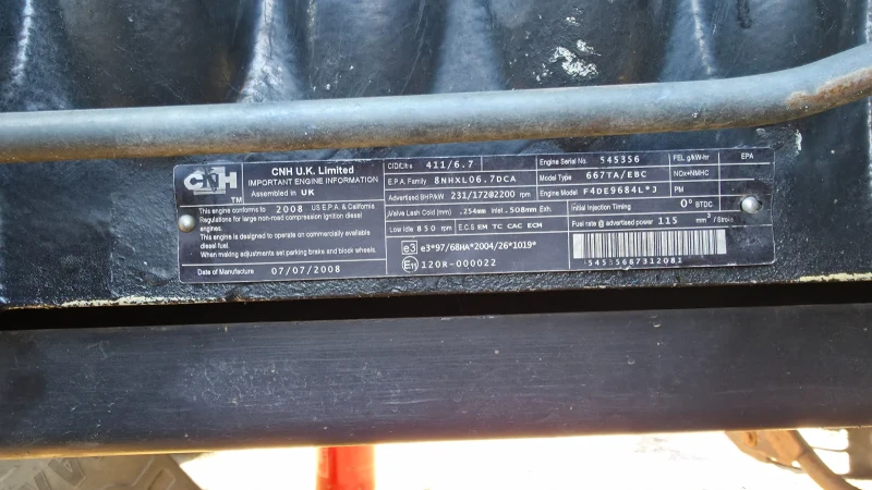 Трактор New Holland Т 70 50, снимка 10 - Селскостопанска техника - 53409189