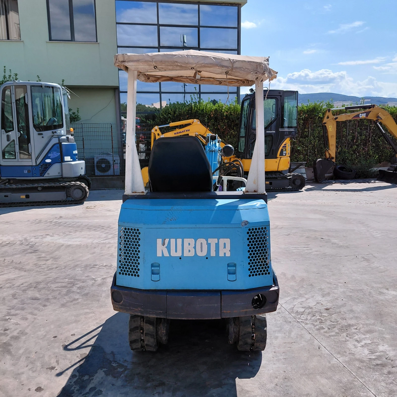 Багер Kubota KH-012 * 1000 МОТОЧАСА * ТОП СЪСТОЯНИЕ * , снимка 4 - Индустриална техника - 53887565
