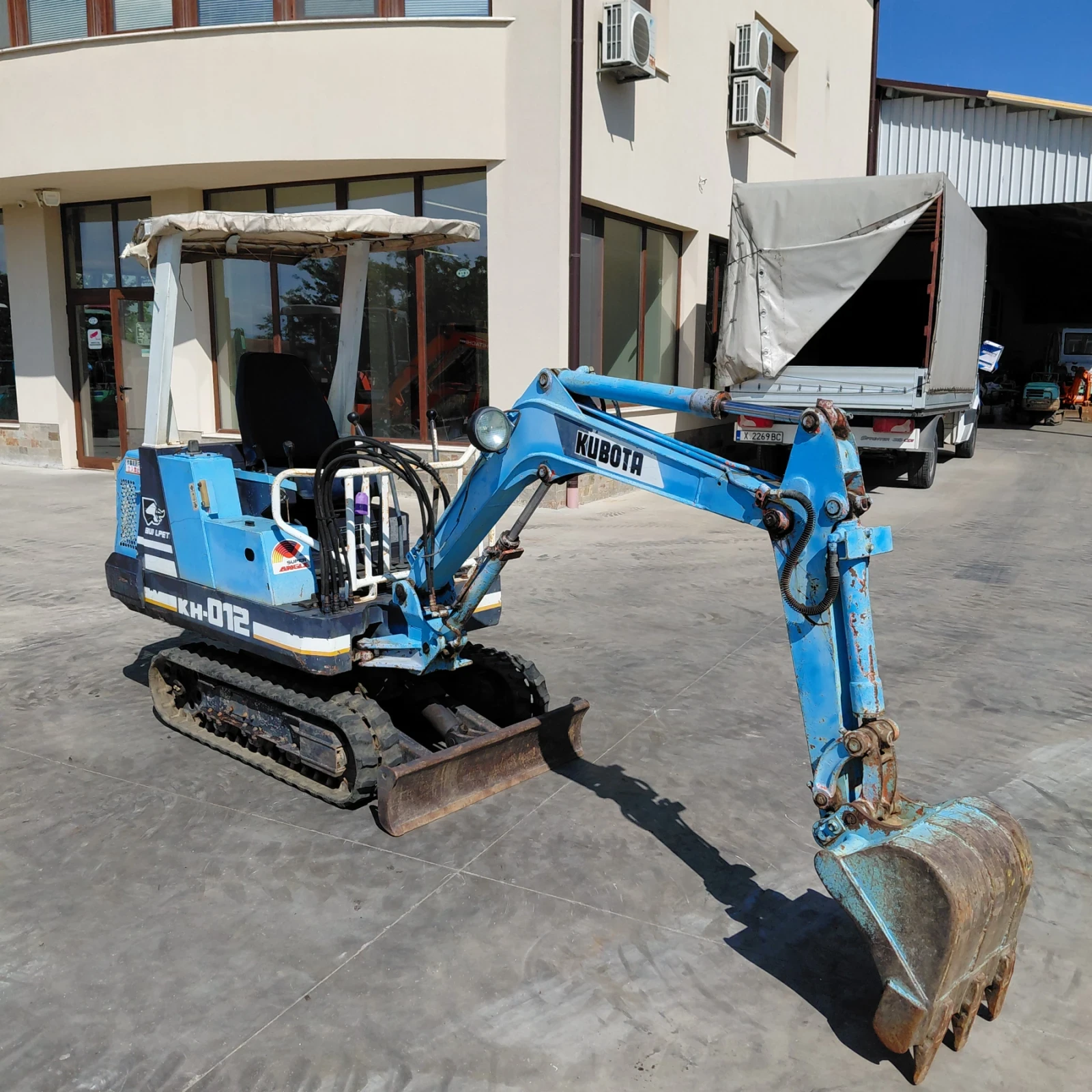 Багер Kubota KH-012 * 1000 МОТОЧАСА * ТОП СЪСТОЯНИЕ * , снимка 7 - Индустриална техника - 53887565